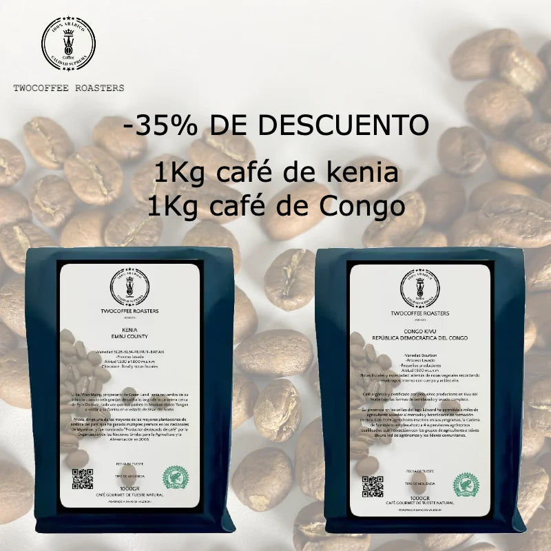 1KG KENIA + 1KG CONGO